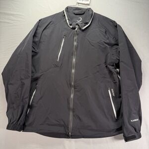 Zero Restriction Gore Tex Jacket Mens Medium Full Zip Windbreaker Pockets